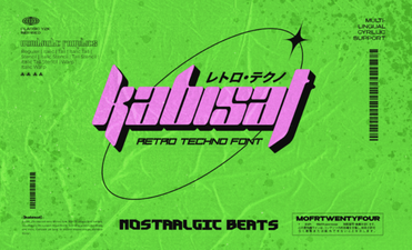 Kabisat Font: Creative Design for Modern Projects