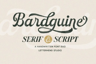 Crafting Projects with Bardguine Font Duo