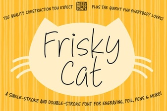 Unleash Your Creativity with Frisky Cat Font