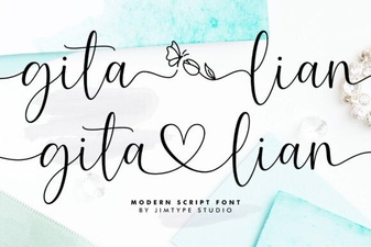 Gita Lian Font: Elegant Typography for Creative Projects