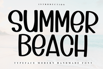 Free & Creative Summer Beach Font Styles