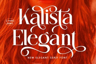 Kalista Elegant Font for Designers and Creatives