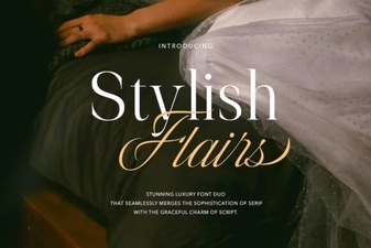 Stylish Flairs Fonts for Your Creative Projects